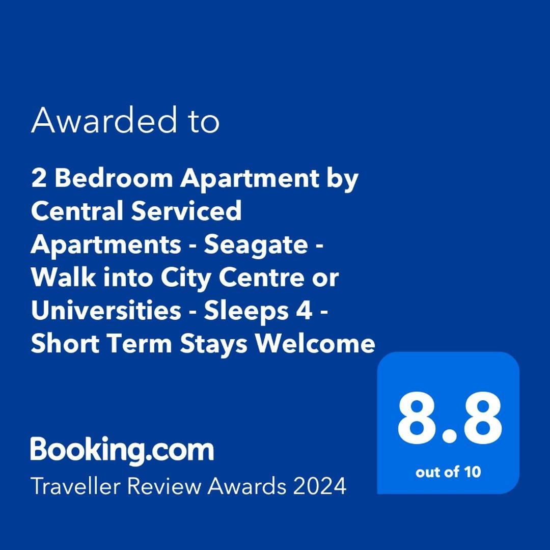 Central Serviced Apartments - 2 Bedroom - Walk Away From City Centre & Universities - Sleeps 4 - 1 X Double 2 X Single - Smart Tvs In All Rooms - Short Term Stays Welcome - Walk Away From Train & Bus Station - Preferred Location For Short Stay In Dun 던디 외부 사진