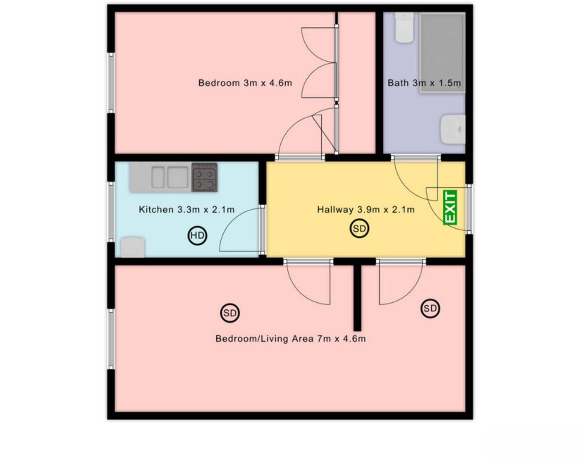Central Serviced Apartments - 2 Bedroom - Walk Away From City Centre & Universities - Sleeps 4 - 1 X Double 2 X Single - Smart Tvs In All Rooms - Short Term Stays Welcome - Walk Away From Train & Bus Station - Preferred Location For Short Stay In Dun 던디 외부 사진