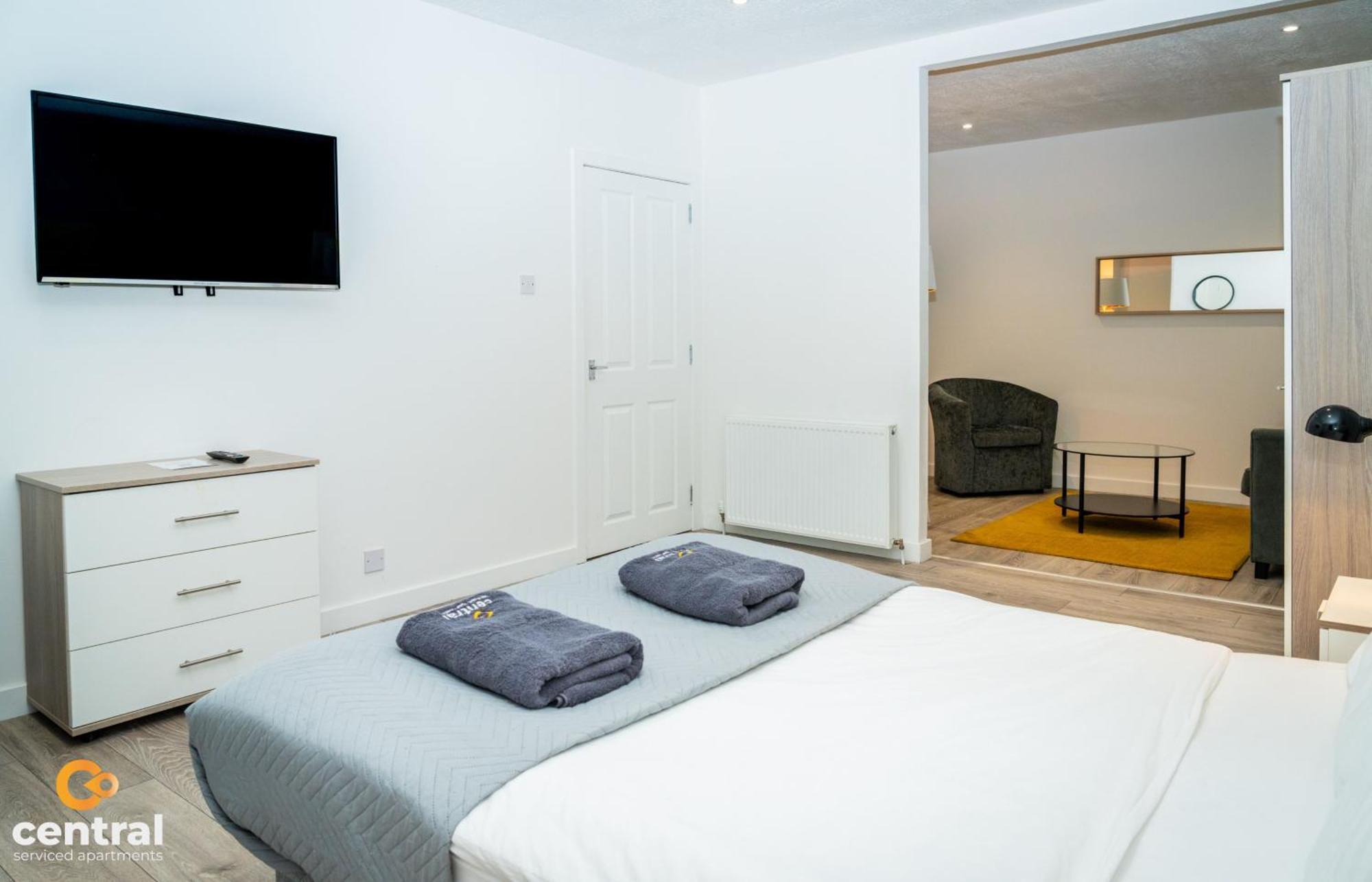 Central Serviced Apartments - 2 Bedroom - Walk Away From City Centre & Universities - Sleeps 4 - 1 X Double 2 X Single - Smart Tvs In All Rooms - Short Term Stays Welcome - Walk Away From Train & Bus Station - Preferred Location For Short Stay In Dun 던디 외부 사진
