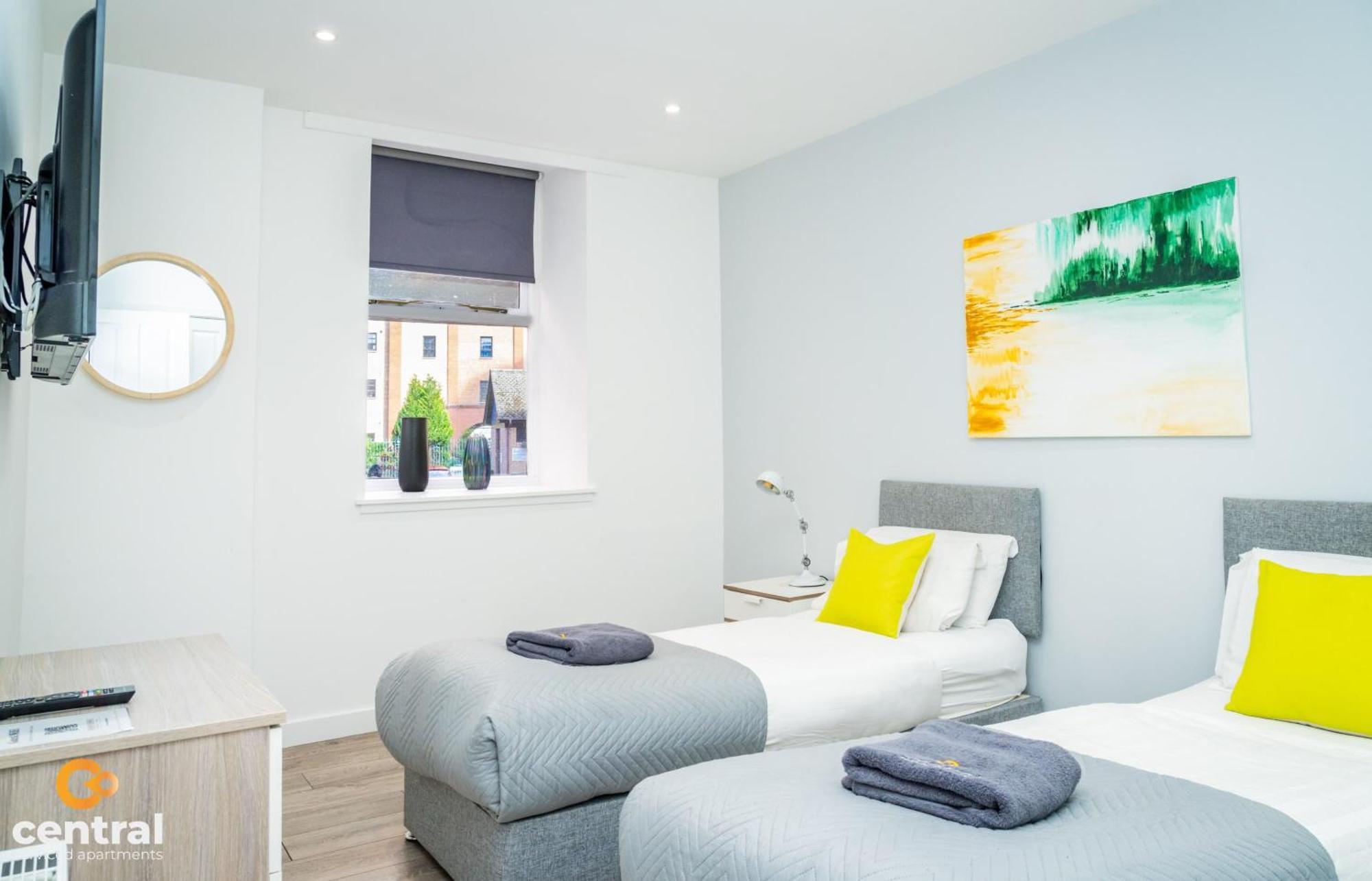 Central Serviced Apartments - 2 Bedroom - Walk Away From City Centre & Universities - Sleeps 4 - 1 X Double 2 X Single - Smart Tvs In All Rooms - Short Term Stays Welcome - Walk Away From Train & Bus Station - Preferred Location For Short Stay In Dun 던디 외부 사진
